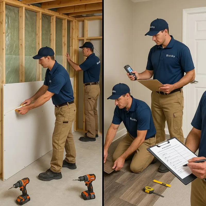 Repairs and Reconstruction process in Lackawanna County, PA